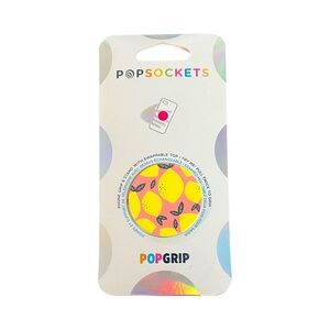 PopSocket Citrus Burst Phone Grip - Yellow and Black
